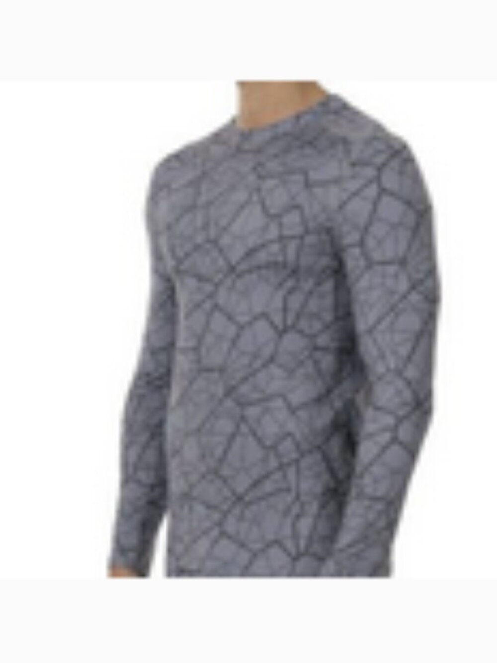 Shirt performance mens new size M chest 38-40" baselayer 95% polyester 5%spandex